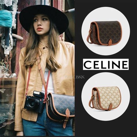 celine medium folco bag in triomphe canvas and calfskin|Celine triomphe leather canvas review.